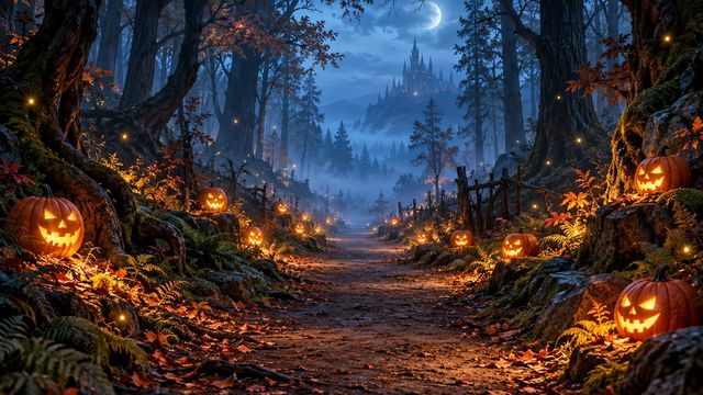 Pumpkin Forest Path preview
